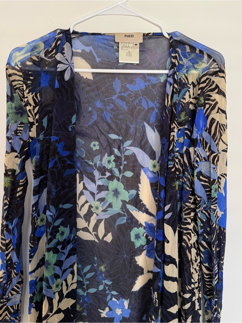 John Paul Gaultier Fuzzi Vintage Foral Animal Print M… - Gem